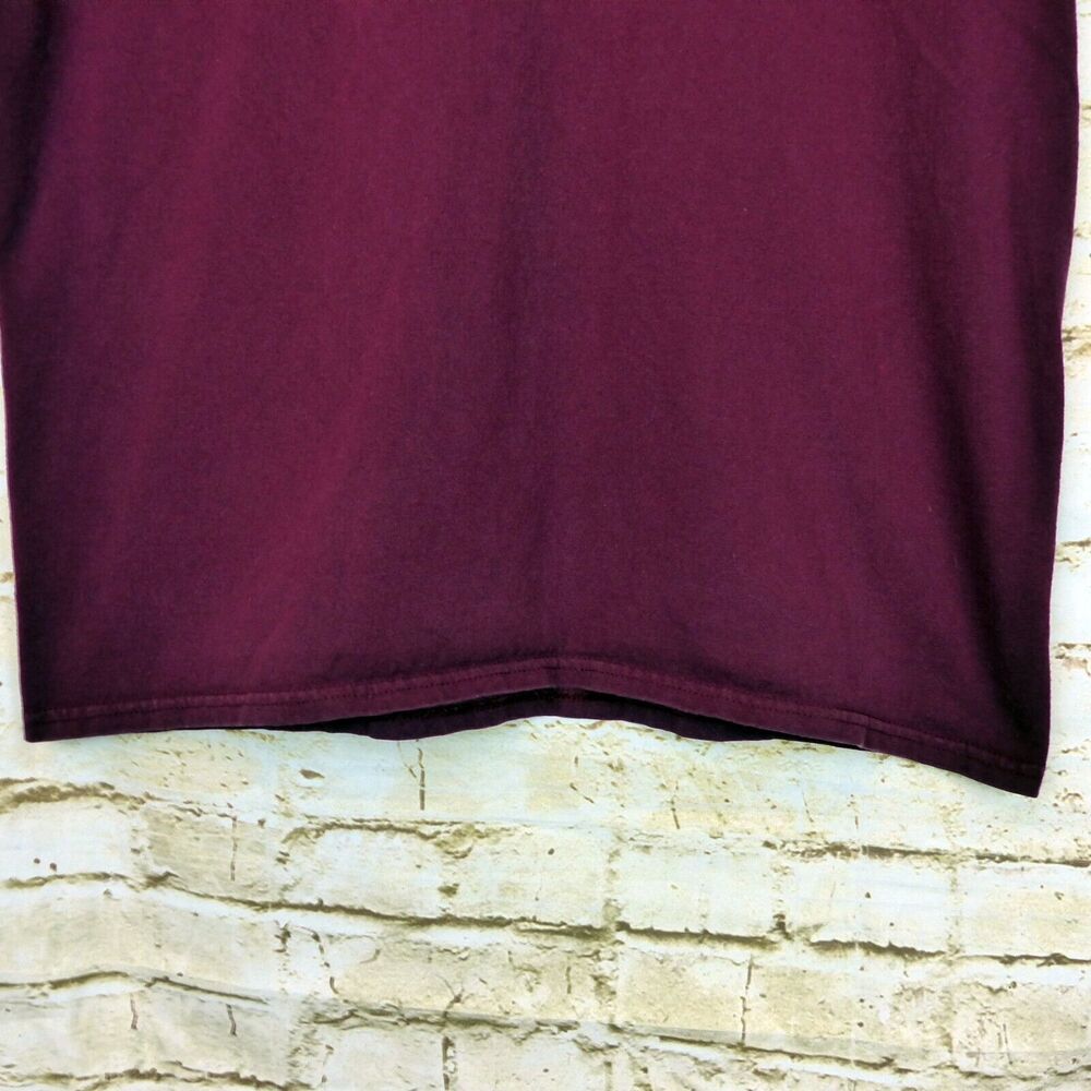 Santa Cruz Skateboards Shirt Mens L Burgundy Classic Dot Graphic Tee Skate 90s - Picture 5 of 12